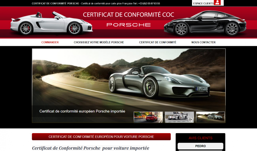 COC Porsche