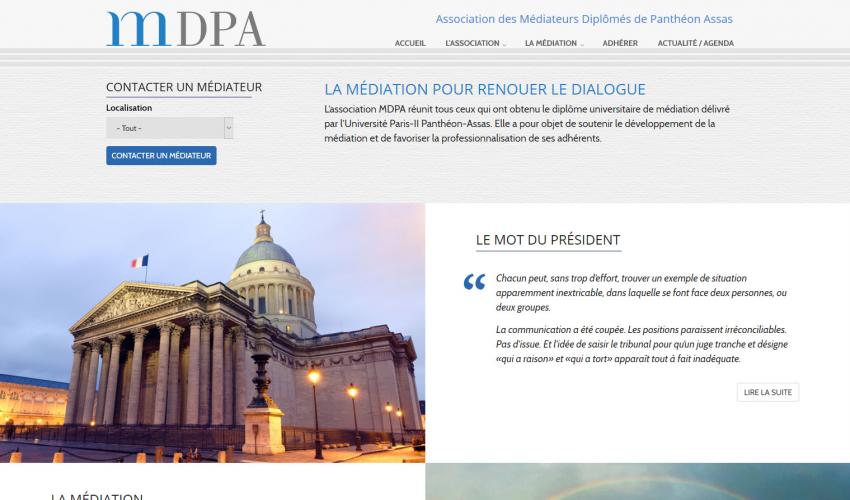 Site web MDPA Médiateurs